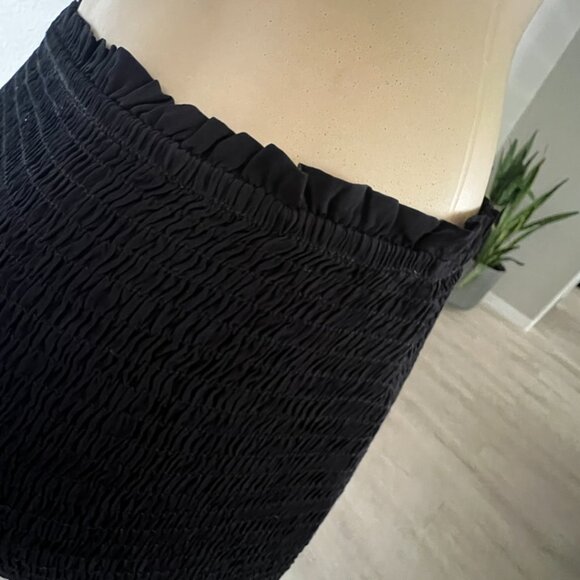 A PIERCE APART NEW YORK Black A-Line Skirt - Picture 7 of 9